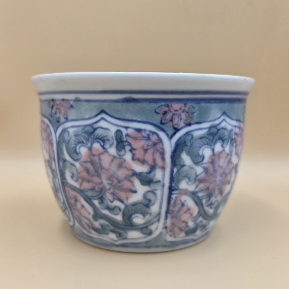 Lovely‎ VNTG Porcelain Jadiniere Planter 4 × 3  B5-6